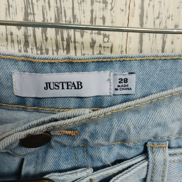 Paperbag Bermuda Denim Shorts Sz 28 MSRP $59.95 - Picture 8 of 10